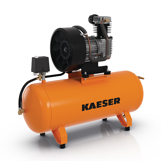 KAESER Reciprocating compressor EUROCOMP model EPC 340-100   