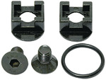 Coupling package for blocking several components, incl. O-ring