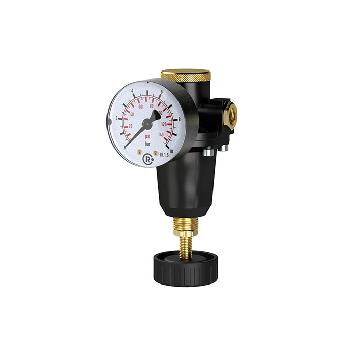 Konstant-Druckregler inkl. Manometer, BG 2, G 1/2, 0,5 - 10 bar