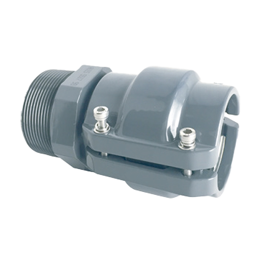 AIRpipe adapter with outside thread BSPT, DN63-2"