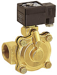 2/2-way solenoid valve, NC, pilot operated, 230 V, 50 - 60 Hz