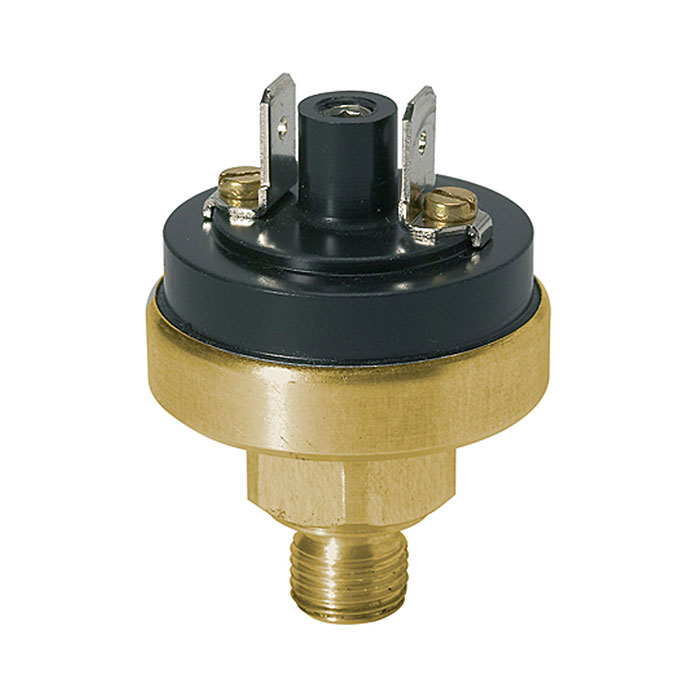 Pressure switch low pressure range, Brass, M10x1, 0.2 - 1.5 bar