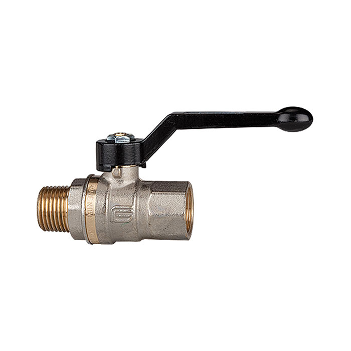 Ball valve long thread design, IT/ET, Rp/R 3/4