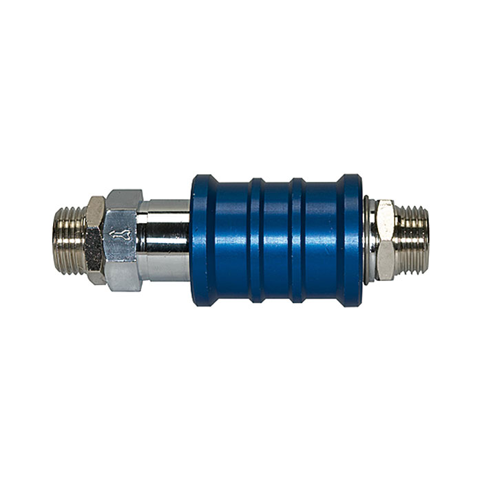 Manual sliding valve, G 1/8 ET, AF 14, PN max. 10 bar