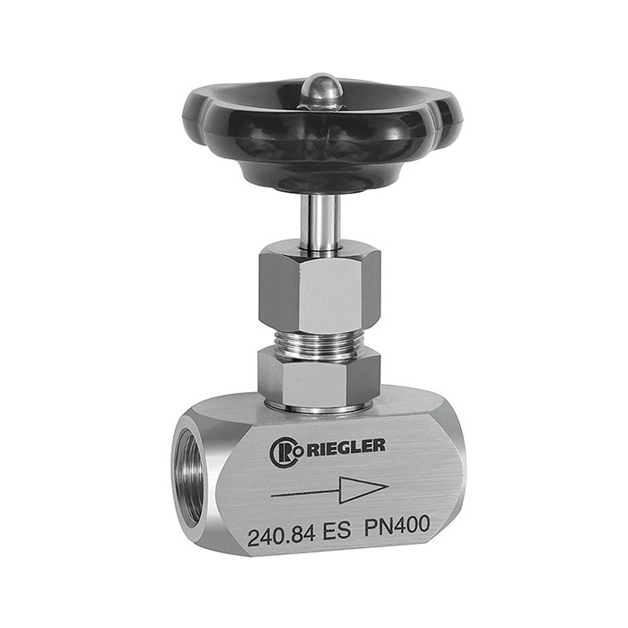 Needle valve, Stainless steel 1.4571, G 1, DN 12