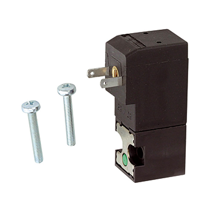 3/2-way mini solenoid valve directly controlled, NC, 12 VDC