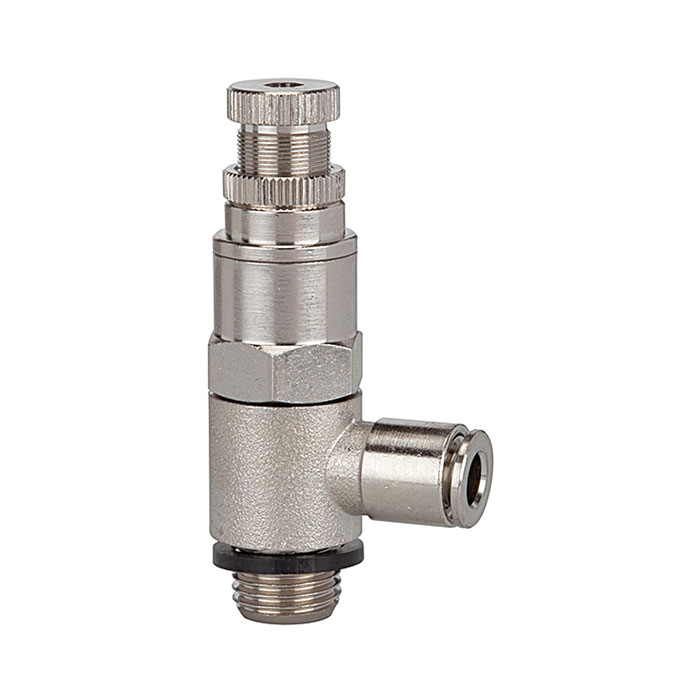 Compact pressure regulator, Push-in connector for hose 4, G 1/8