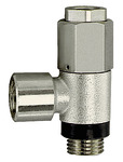 Pneumatically piloted stop valve, G 1/4, G 1/4 i., G 1/8