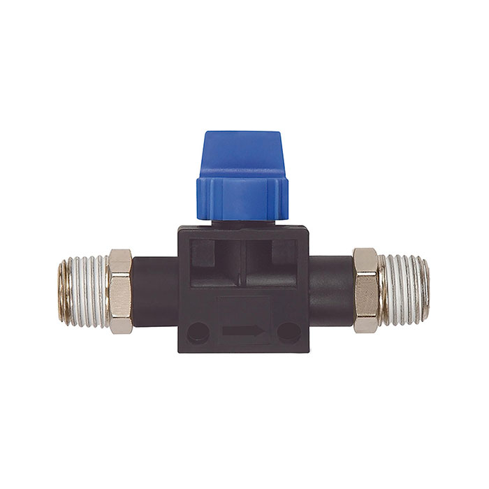 3/2-way valve »Blue Series«, R 1/8 o., R 1/8 o., thread coating