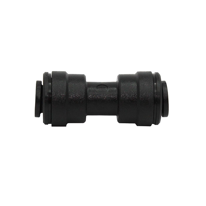 Straight connector POM, for hose exterior Ø 10 mm