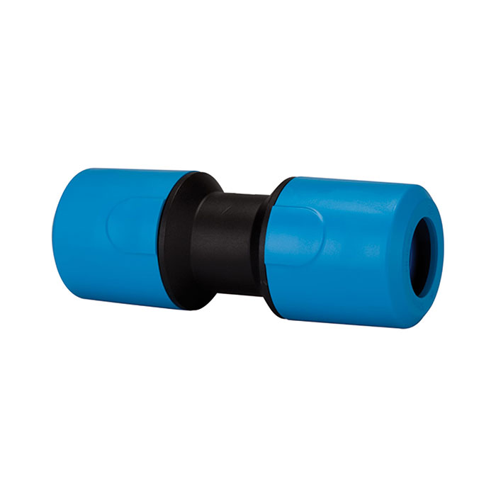 Straight connector PP, for hose exterior Ø 32 mm