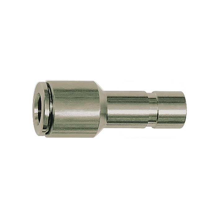 Straight push-in connector with plug nipple 10 mm reducing