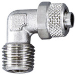 Angled screw-in fitting, ET conical, R 1/8, for hose 6/4 mm