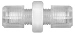 Straight hose connection, for hose 8/10 mm, AF 22, PFA