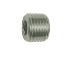 Locking screw, Hexagonal socket, without flange, R 1/2