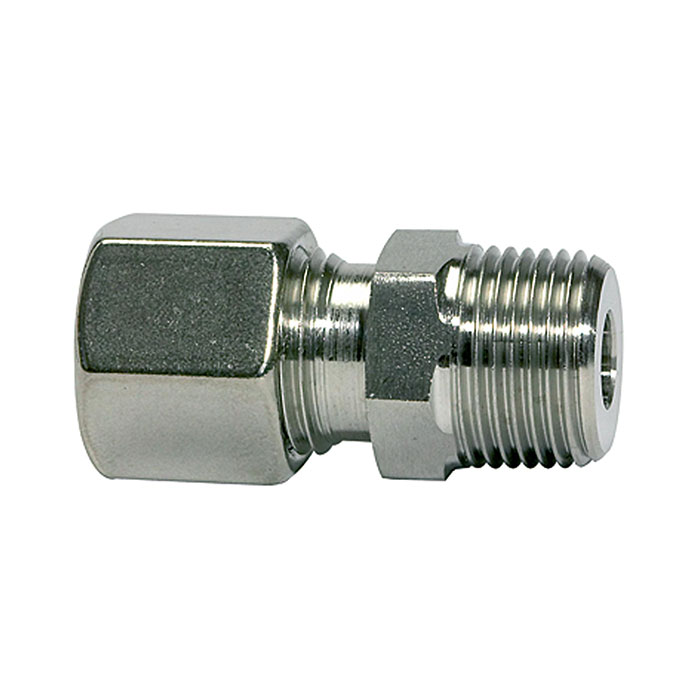 Straight screw-in fitting, R 1/2, Pipe exterior Ø 15