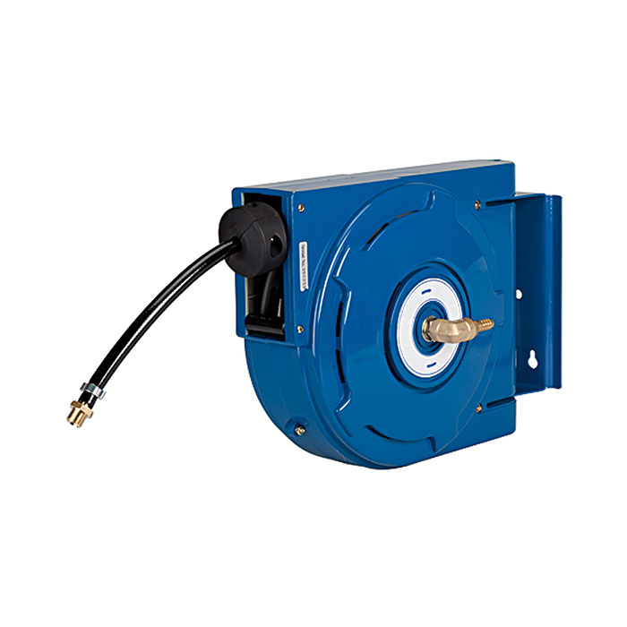 Hose reel for compact design, PU hose ø 12x8, G 1/4, 7 m