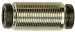 Straight push-in connector »click-clock« M15x1, hose ext. Ø 8