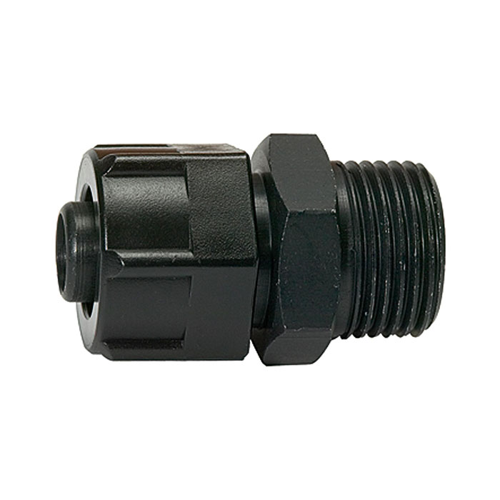 Screw-in fitting, for PVC pneumatic hose 11.6x9, G 3/8