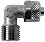 Angled screw-in fitting »value line«, R 1/11 o., for hose 10/8