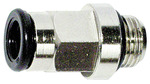 Straight screw-in fitting »value line«, G 1/4 o., for hose Ø 8