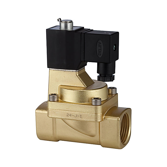 2/2-way solenoid valve NO, pilot operated, 230 V, 50 Hz