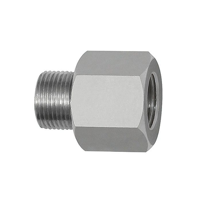 Thread adapter, Aluminium, ET 1/2 - 27 UNS, IT G 1/4, AF 17