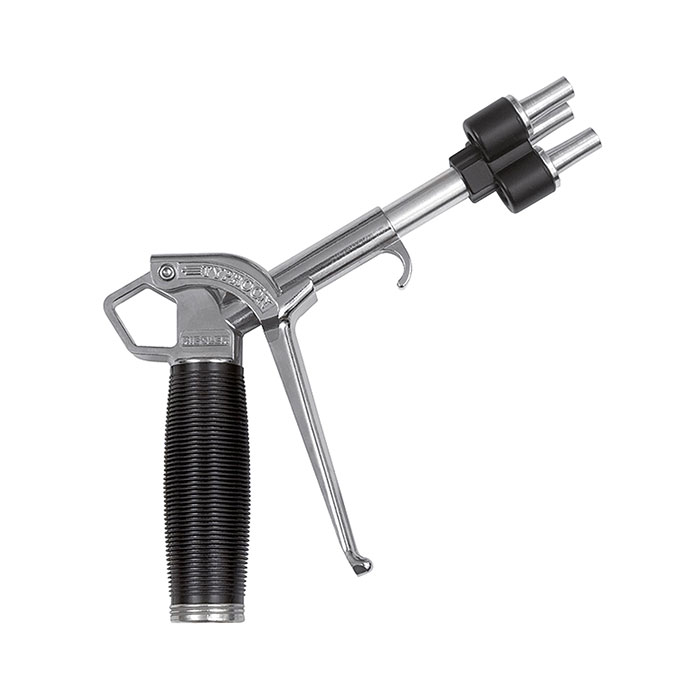 High-volume blow gun »Typhoon«, multijet nozzle, G 1/4 IT