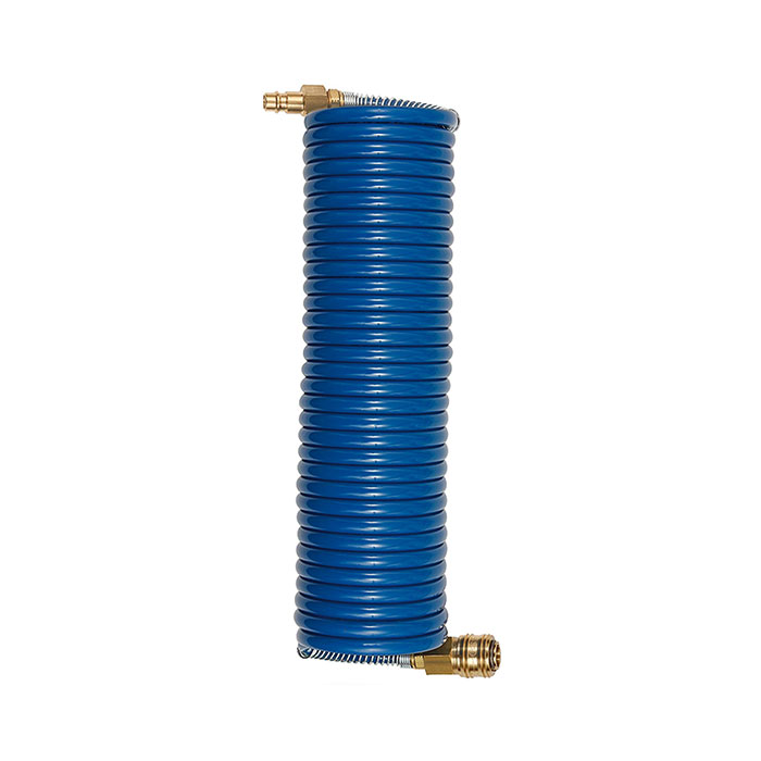 Spiral hose coupling set, Nylon, Hose Ø 11.8x9.5, 10 m