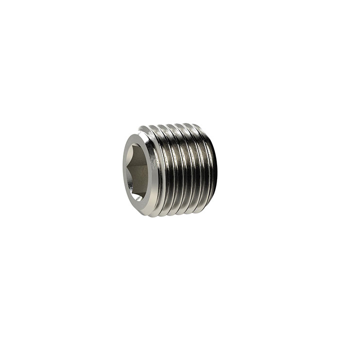 Locking screw, Hexagonal socket, without flange, M12x1.5