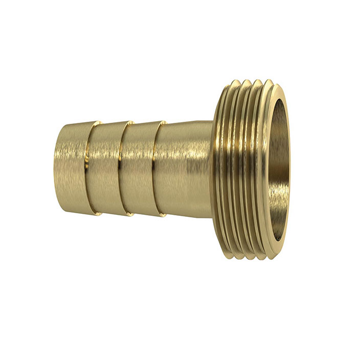 1/3 Tube fitting G1/2x10 taper seat, without collar lightw.,Brass