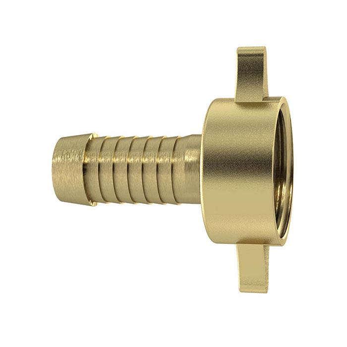 2/3 Tube fitting G3/4x16 swivel nut taper seat heavy-duty, Brass