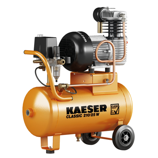 KAESER Reciprocating compressor model CLASSIC 210/25 W