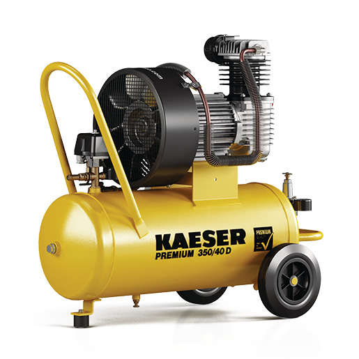 KAESER Reciprocating compressor model PREMIUM 350/40 D 