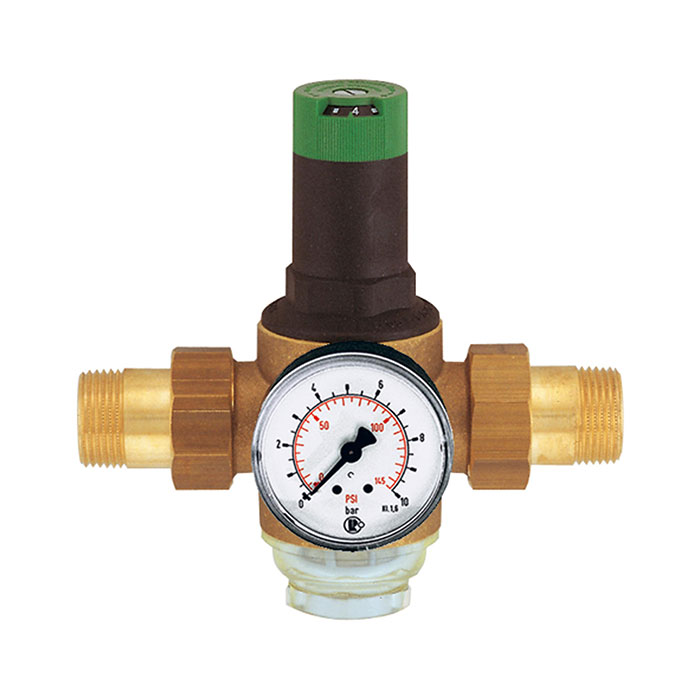 Pressure regulator, potable water DVGW tested, R 1 1/4, 1.5-6 bar