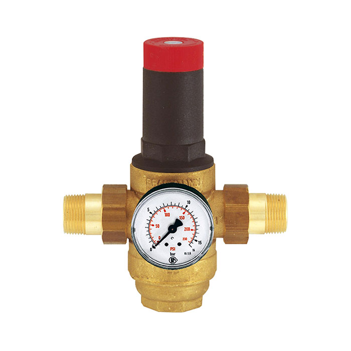 Pressure regulator, potable water, DVGW not nec., R 1, 1.5-12 bar