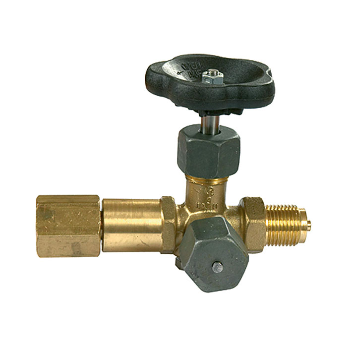 Blocking valve pressure gauge, taps - rotating bushing, G 1/2