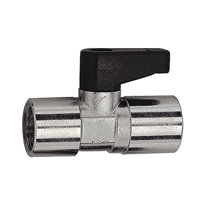 Mini ball valve, Rotating handle, Rp 1/8 IT