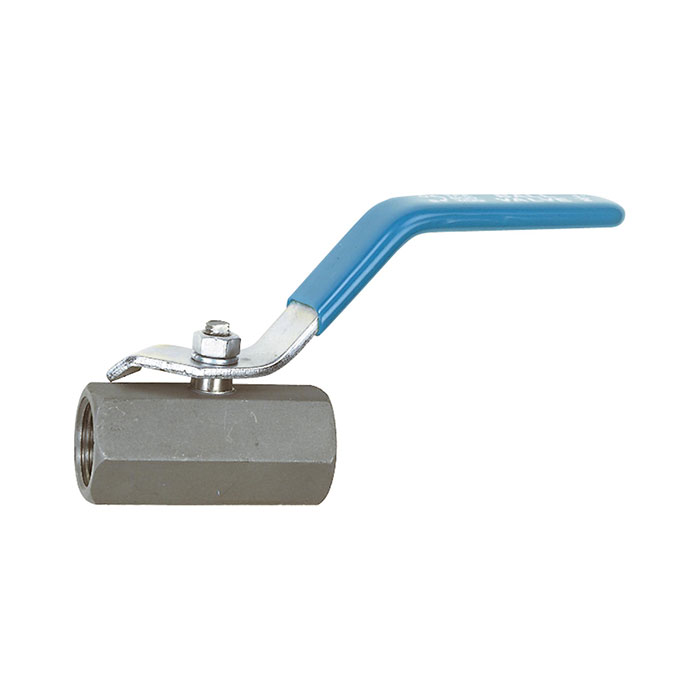 Stainless steel ball valve 1.4408, 1-piece, Small series, G 1/2