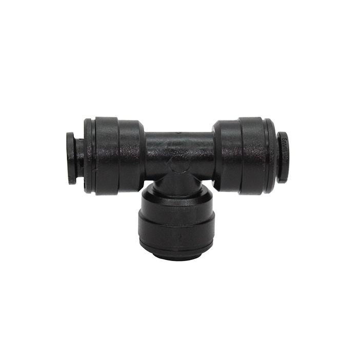 T-connection POM, for hose exterior Ø 22 mm