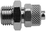 Straight screw-in fitting, without O-ring, G 1/8 o., for hose 5/3