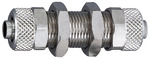 Bulkhead fitting, M16x1, for hose 12/10 mm, AF 19