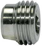 Locking screw, Hexagonal socket, without flange, G 1/8