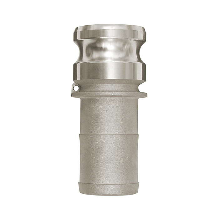 Kamlok quick-connect plug, Hose sleeve, E type, Alu, I.D. 38