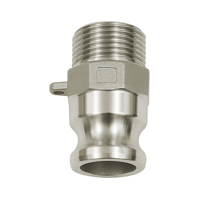 Kamlok quick-connect plug, ET, F type, 1.4401, R 1 1/4