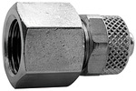 Straight screw-on fitting, »value line«, G 3/8 i., for hose 8/6