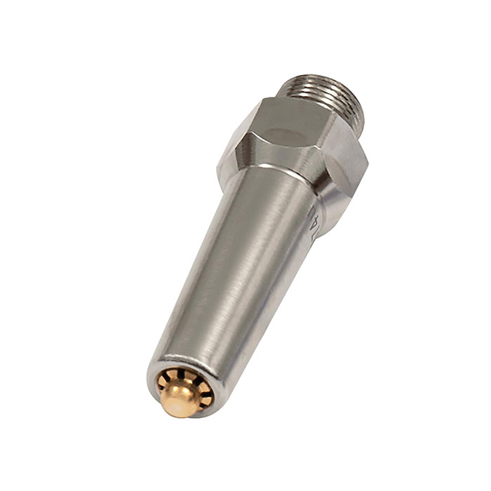 Low noise round nozzle, 1/2 - 27 UNS, Nozzles-exterior Ø 11 mm