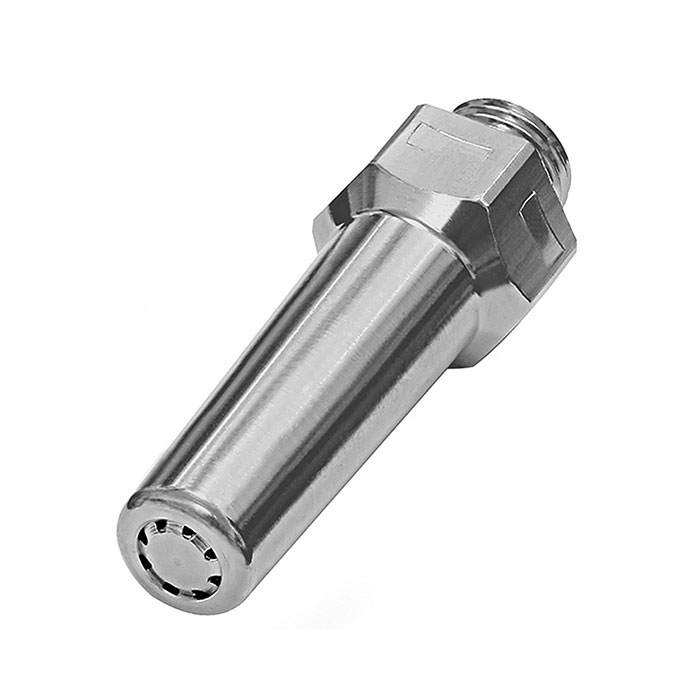 Low noise round nozzle, G 3/8 ET, Nozzles-ET Ø 11 mm