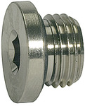 Stopper O-ring »value line«, G 1/2, Hexagonal socket 10 mm