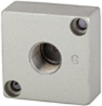 Adapterplatte zur Montage von Standardmanometern (rund) »G-mini«